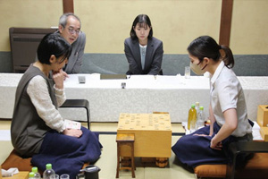 第36期女流王位戦五番勝負第3局終局後の模様